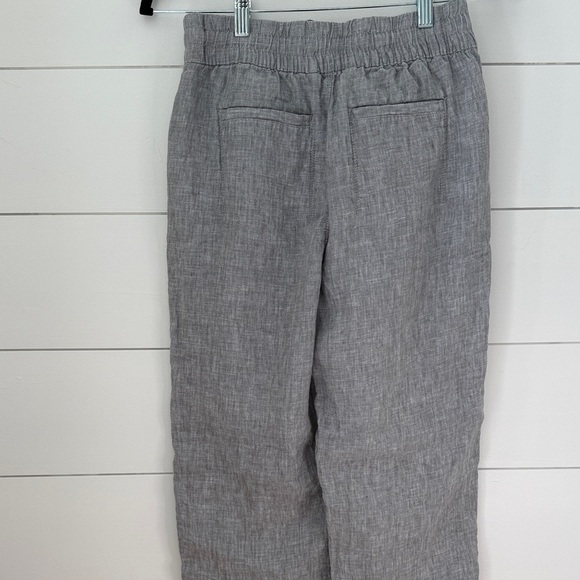 Athleta Light Gray Linen Pants - Picture 7 of 11